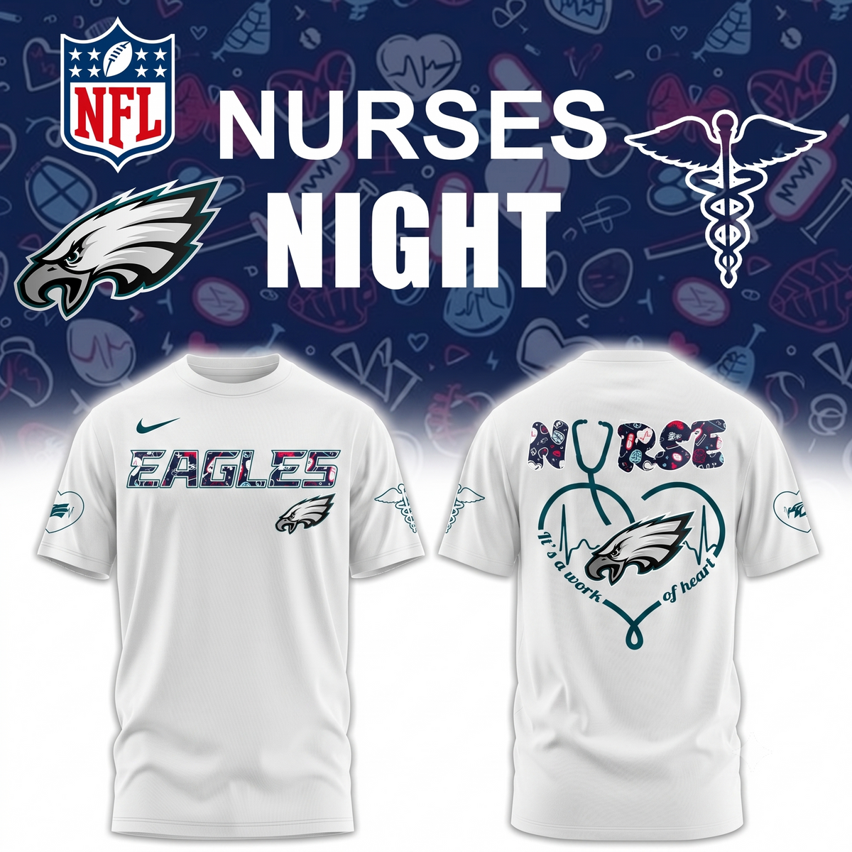 2026 Eagles - Nurses Night Limited Edition