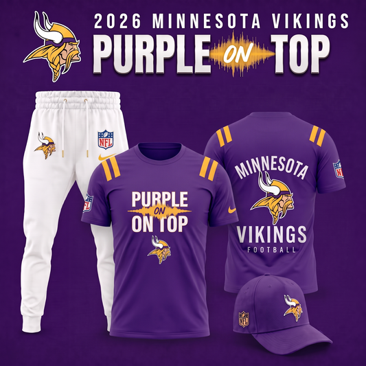 Minnesota Vikings - PURPLE ON TOP 2026