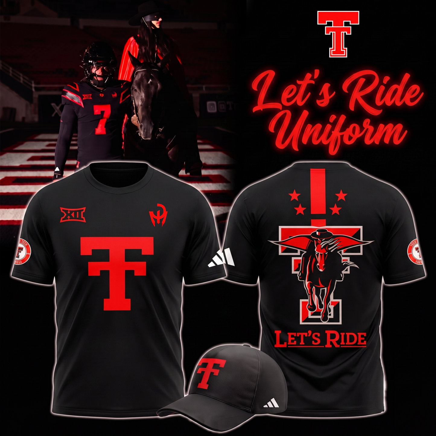 2026 Texas Tech - "Let's Ride" Uniform 🐴