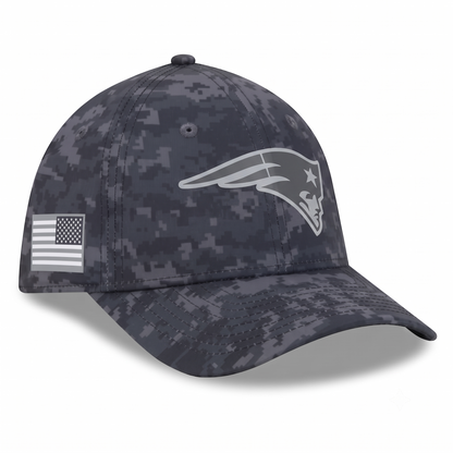 New England Patriots Black 2026 Salute to Service - Tshirt