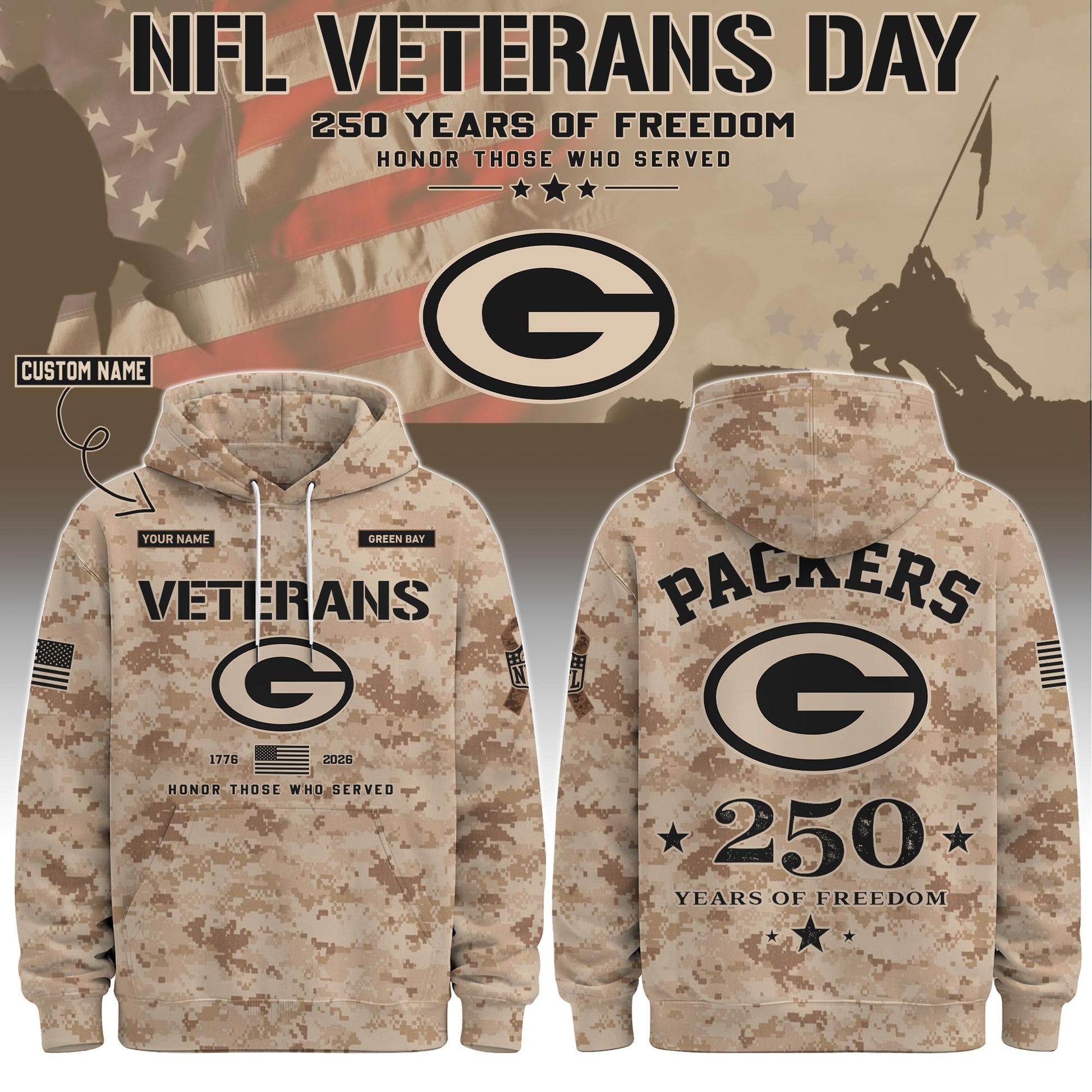 .GB Special Veterans Day 2026 Limited Edition Hoodie