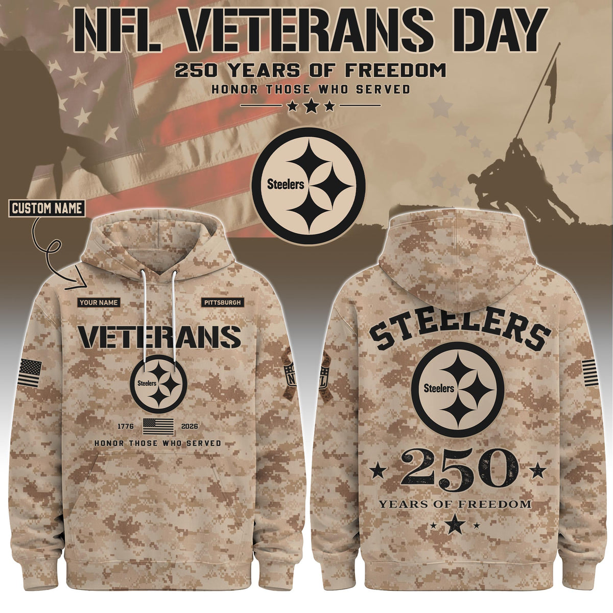.PIT Special Veterans Day 2026 Limited Edition Hoodie
