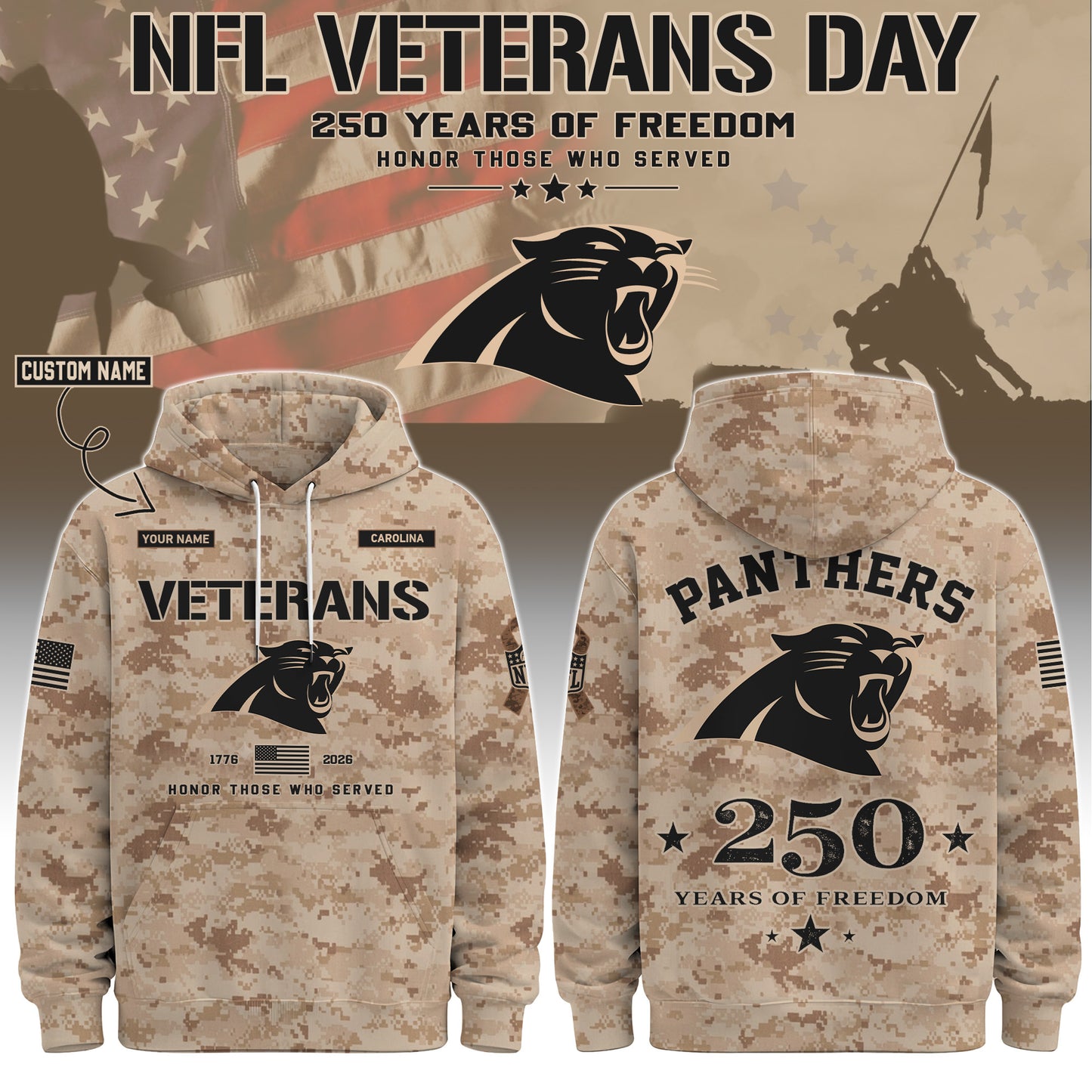 CAR Special Veterans Day 2026 Limited Edition Hoodie