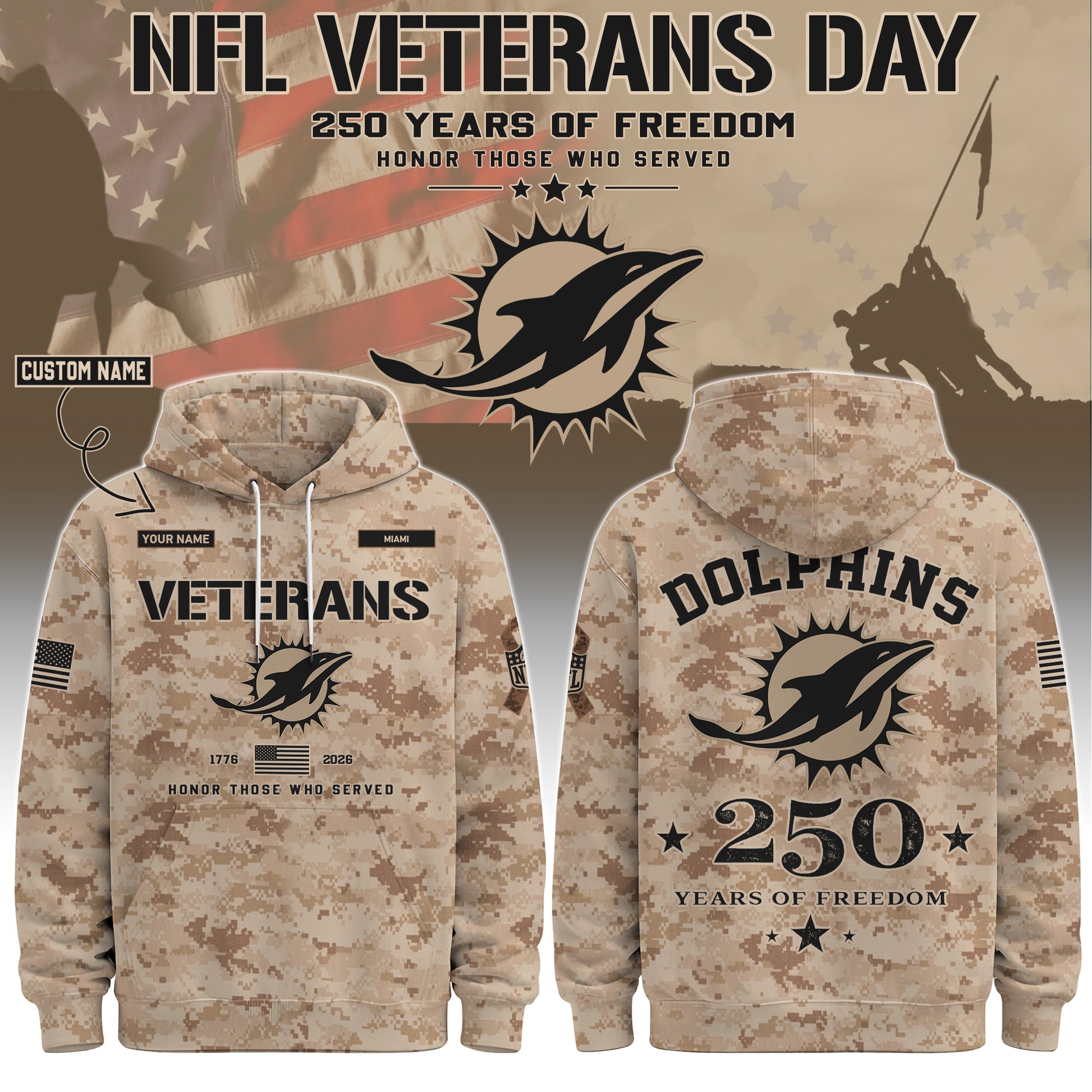 MIA Special Veterans Day 2026 Limited Edition Hoodie