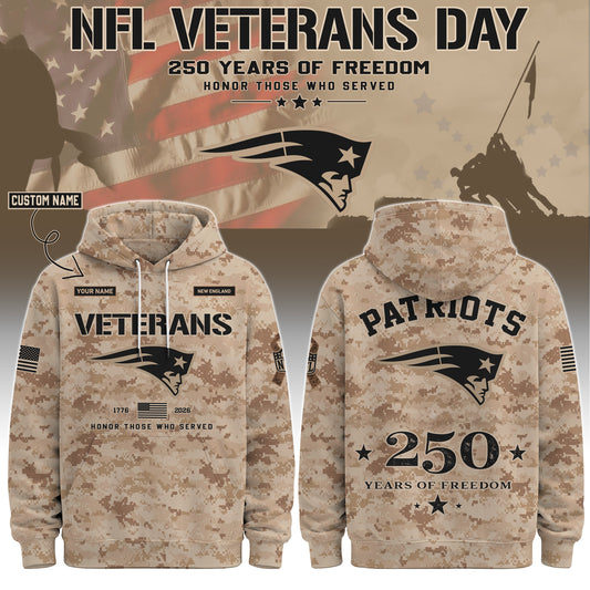 .NE Special Veterans Day 2026 Limited Edition Hoodie