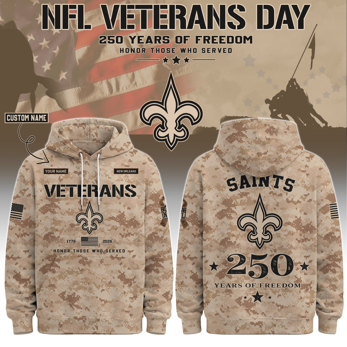 NO Special Veterans Day 2026 Limited Edition Hoodie