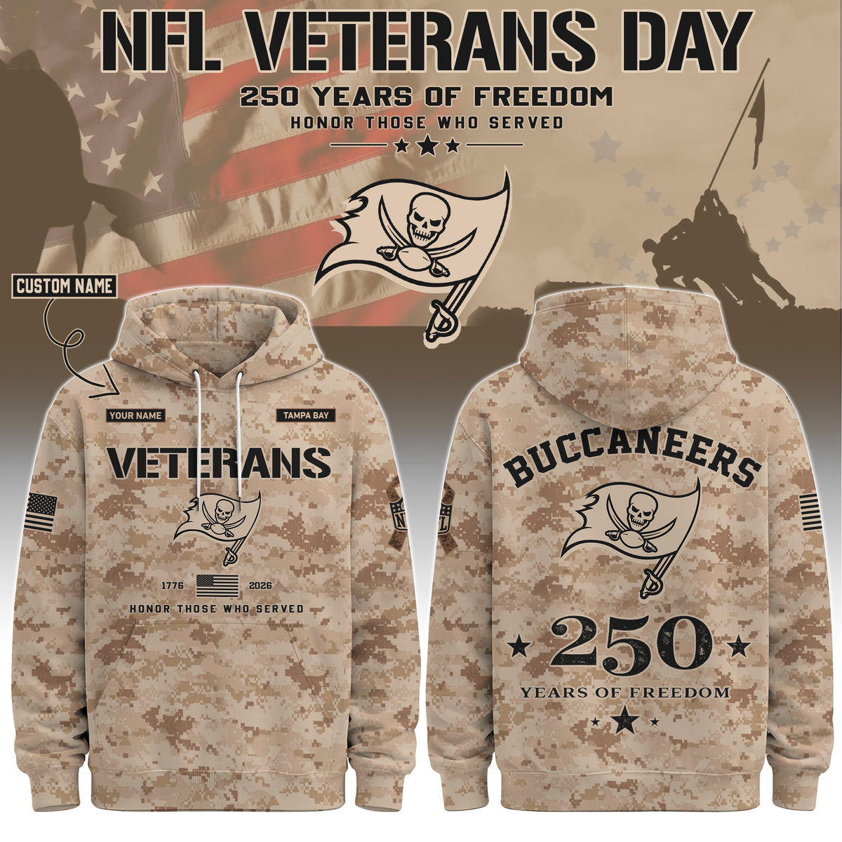 TB Special Veterans Day 2026 Limited Edition Hoodie