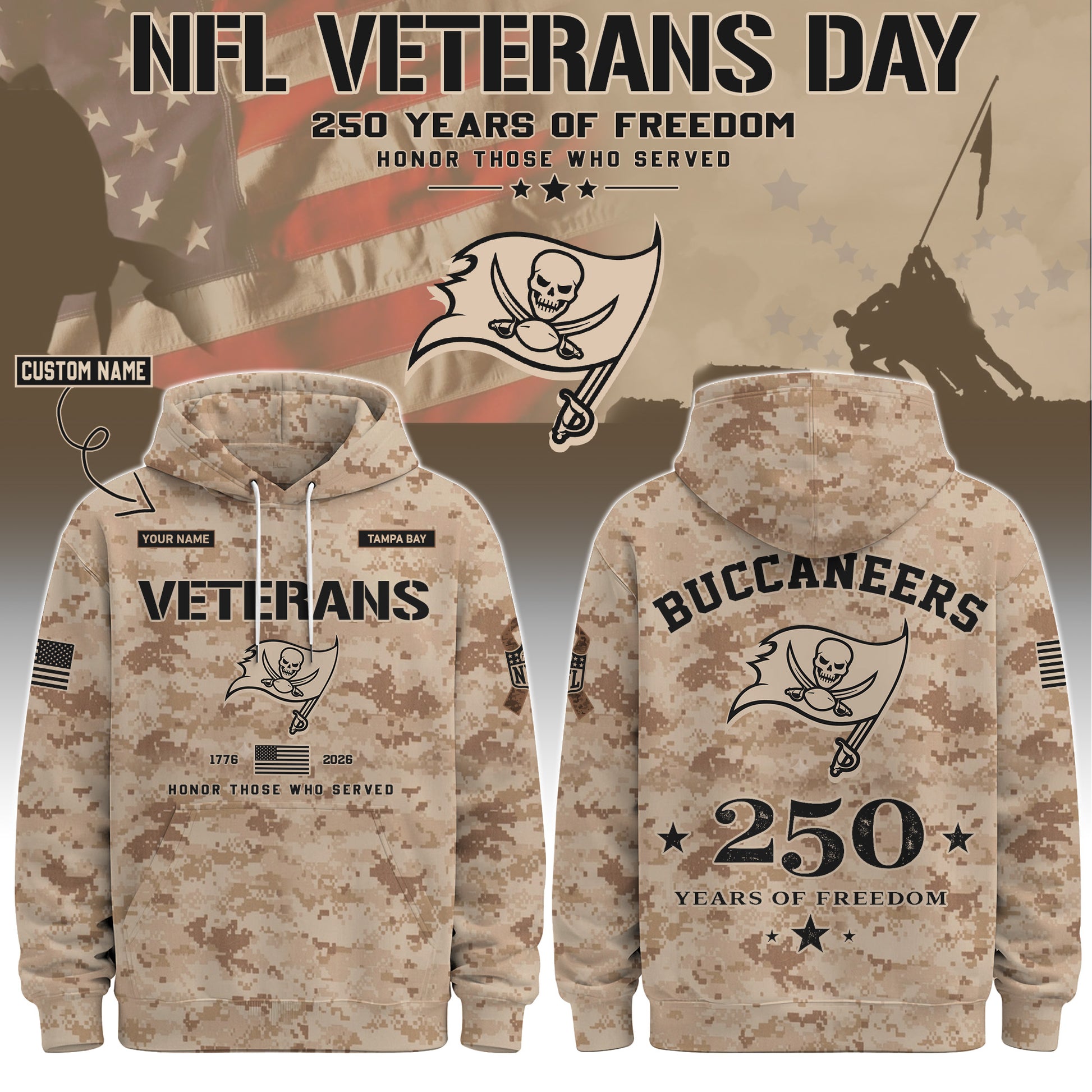 TB Special Veterans Day 2026 Limited Edition Hoodie