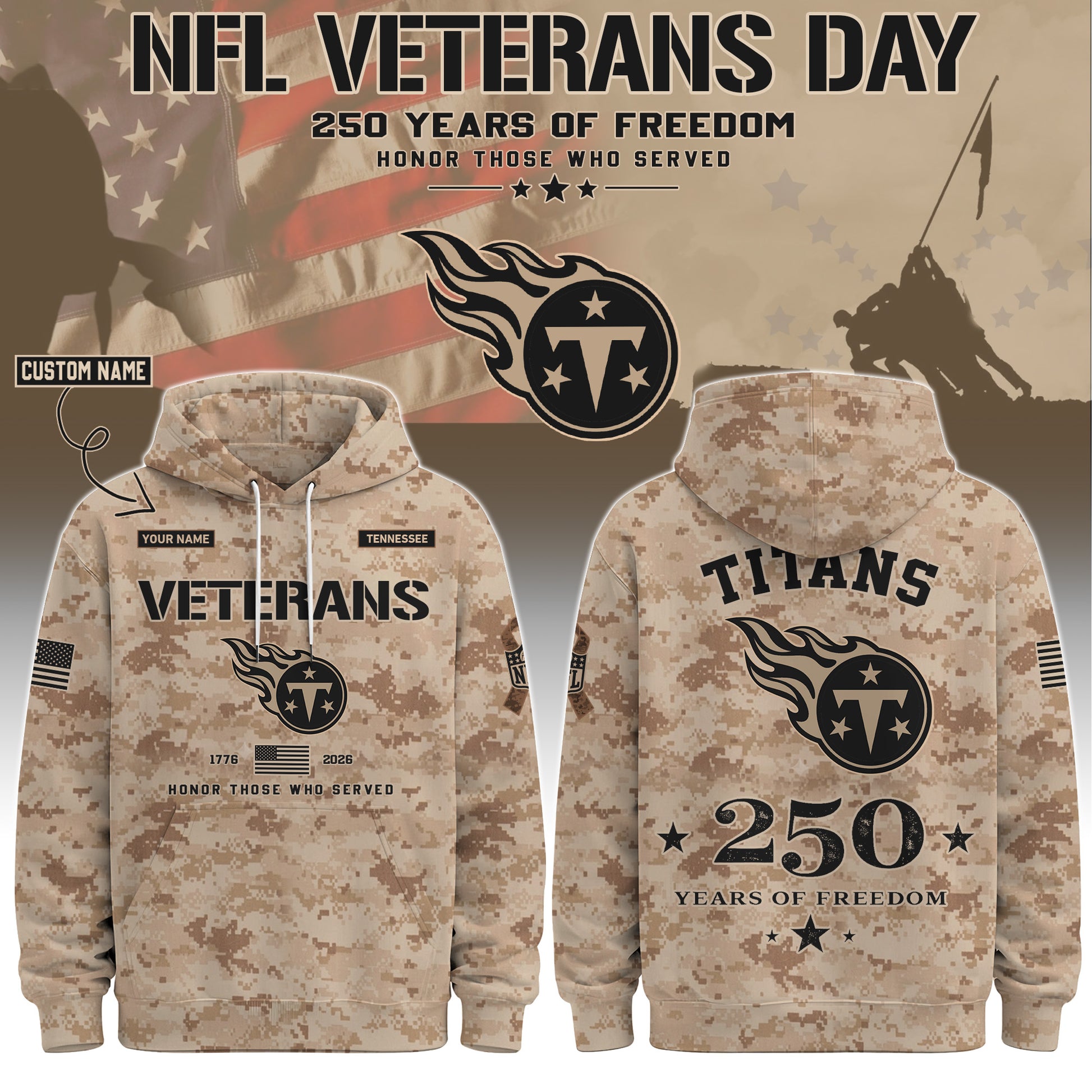 TEN Special Veterans Day 2026 Limited Edition Hoodie