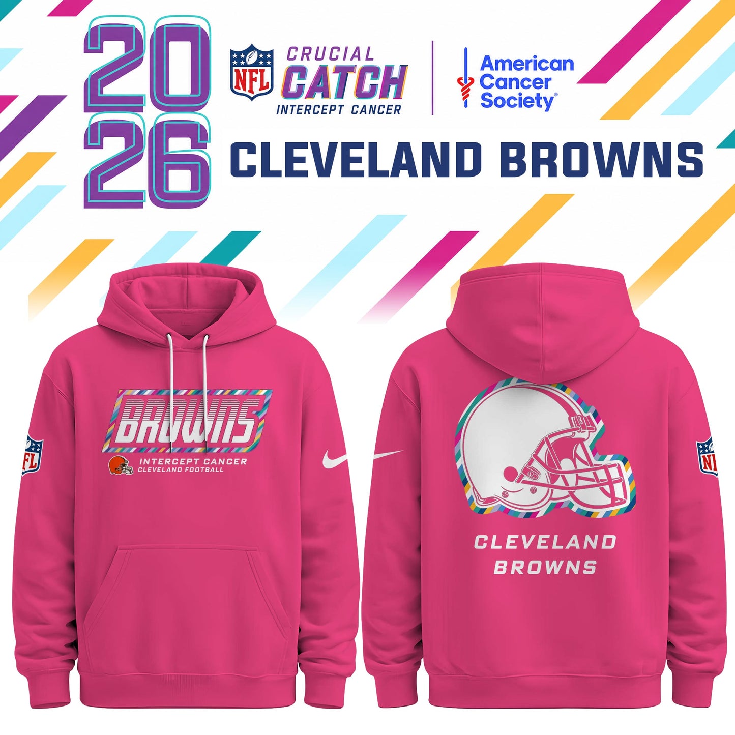 CLE Special Pink Crucial Catch 2026 Limited Edition Hoodie