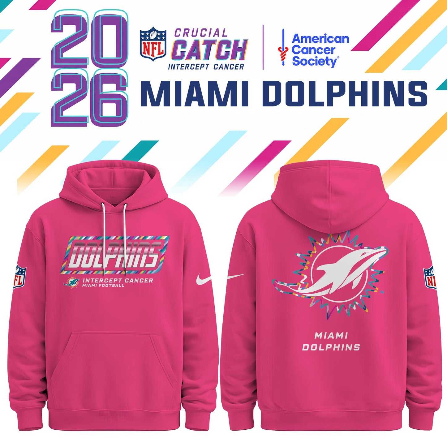 MIA Special Pink Crucial Catch 2026 Limited Edition Hoodie