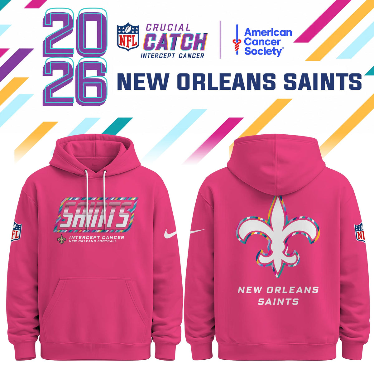 NO Special Pink Crucial Catch 2026 Limited Edition Hoodie