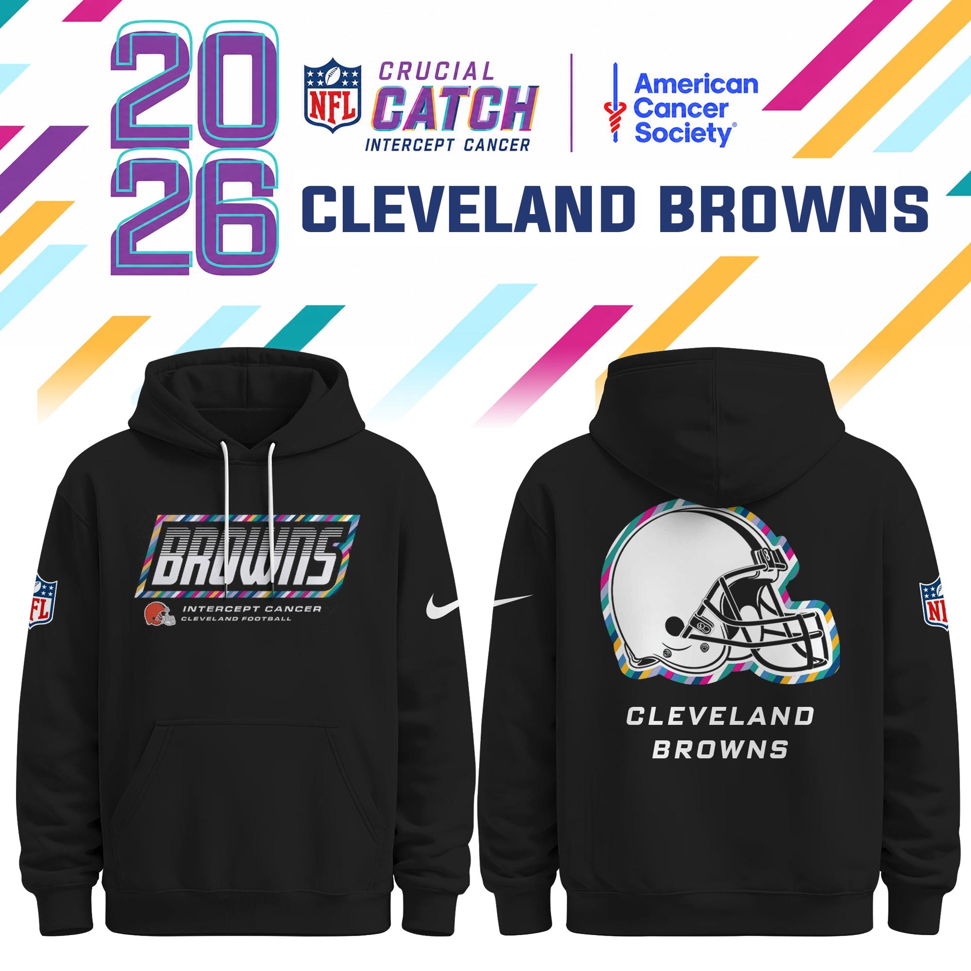 CLE Special Black Crucial Catch 2026 Limited Edition Hoodie