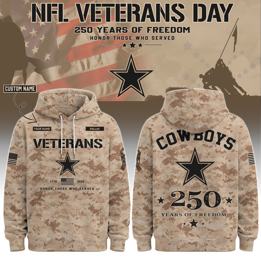 .DAL Special Veterans Day 2026 Limited Edition Hoodie
