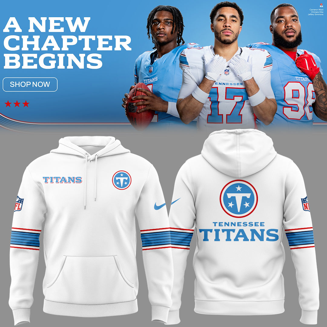 2026 Exclusive Hoodie new logo Tennessee Titans For Fans!