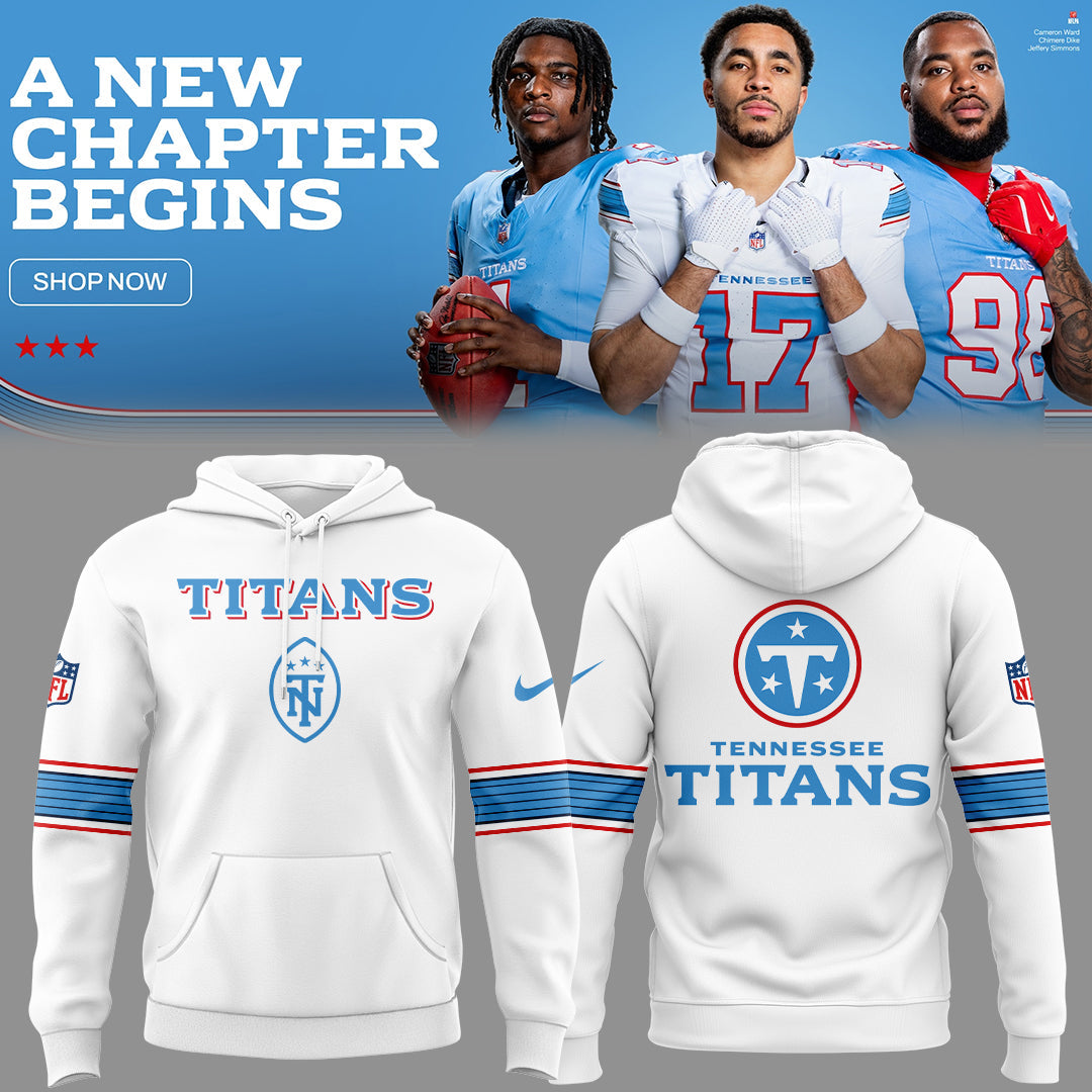 2026 Exclusive Hoodie new logo Tennessee Titans For Fans!