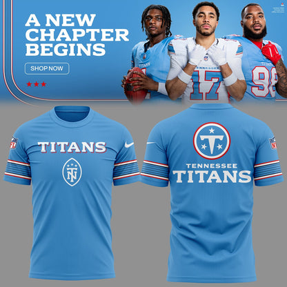 2026 Exclusive T-Shirt new logo Tennessee Titans For Fans!