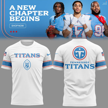 2026 Exclusive T-Shirt new logo Tennessee Titans For Fans!