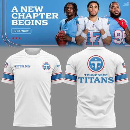 2026 Exclusive T-Shirt new logo Tennessee Titans For Fans!
