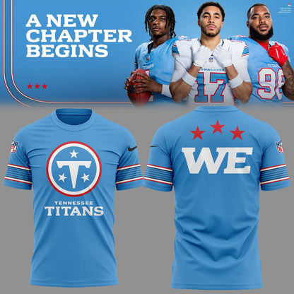 2026 Exclusive T-Shirt new logo Tennessee Titans For Fans!