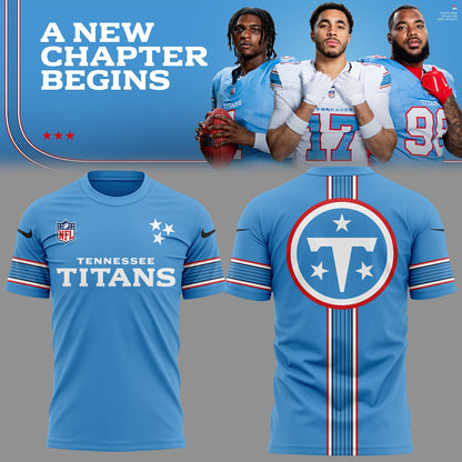 2026 Exclusive T-Shirt new logo Tennessee Titans For Fans!