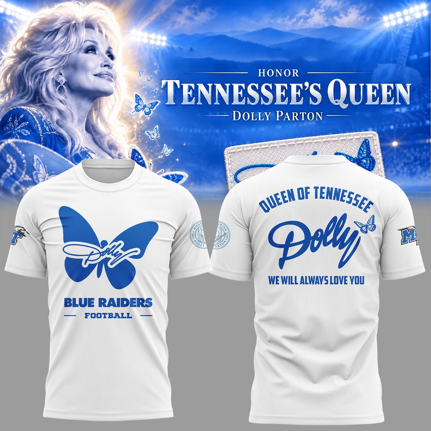 Limited Edition Honoring Dolly Parton 💙 Shirt