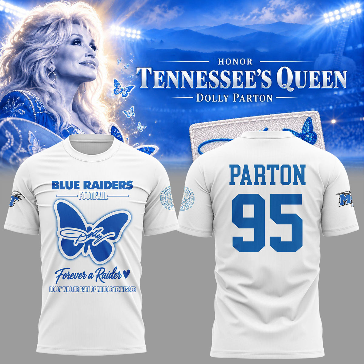 Limited Edition Honoring Dolly Parton 💙 Shirt