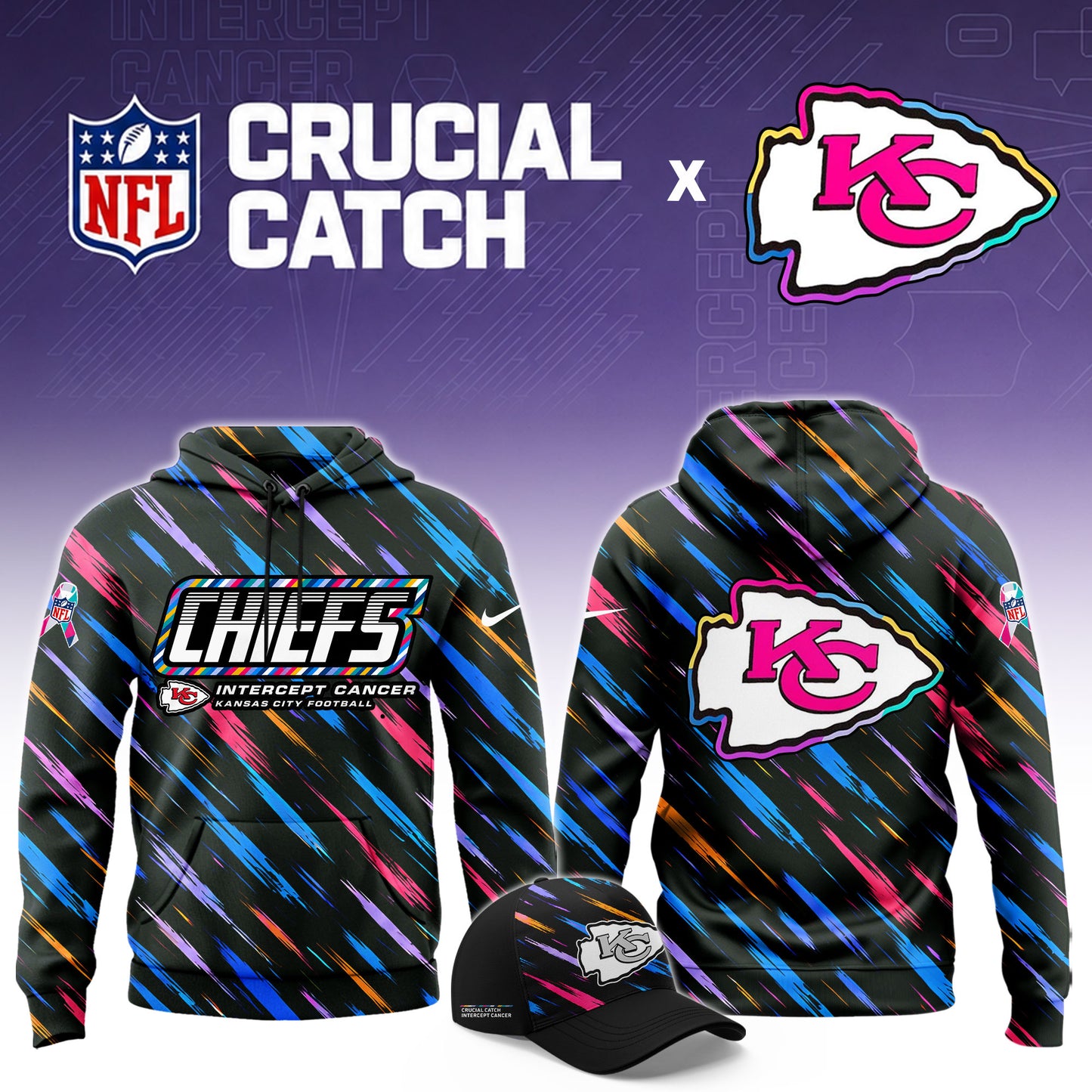 _KC.Chiefs 2026 NFL Crucial Catch Limited Hoodie