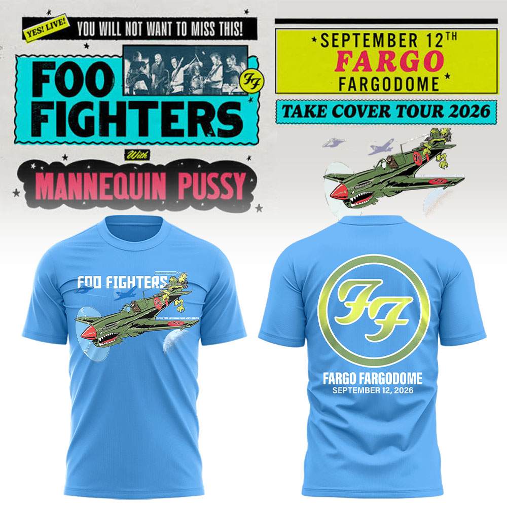 FF 🎸🎤 “Take Cover Tour 2026” at FARGODOME,ND TShirt