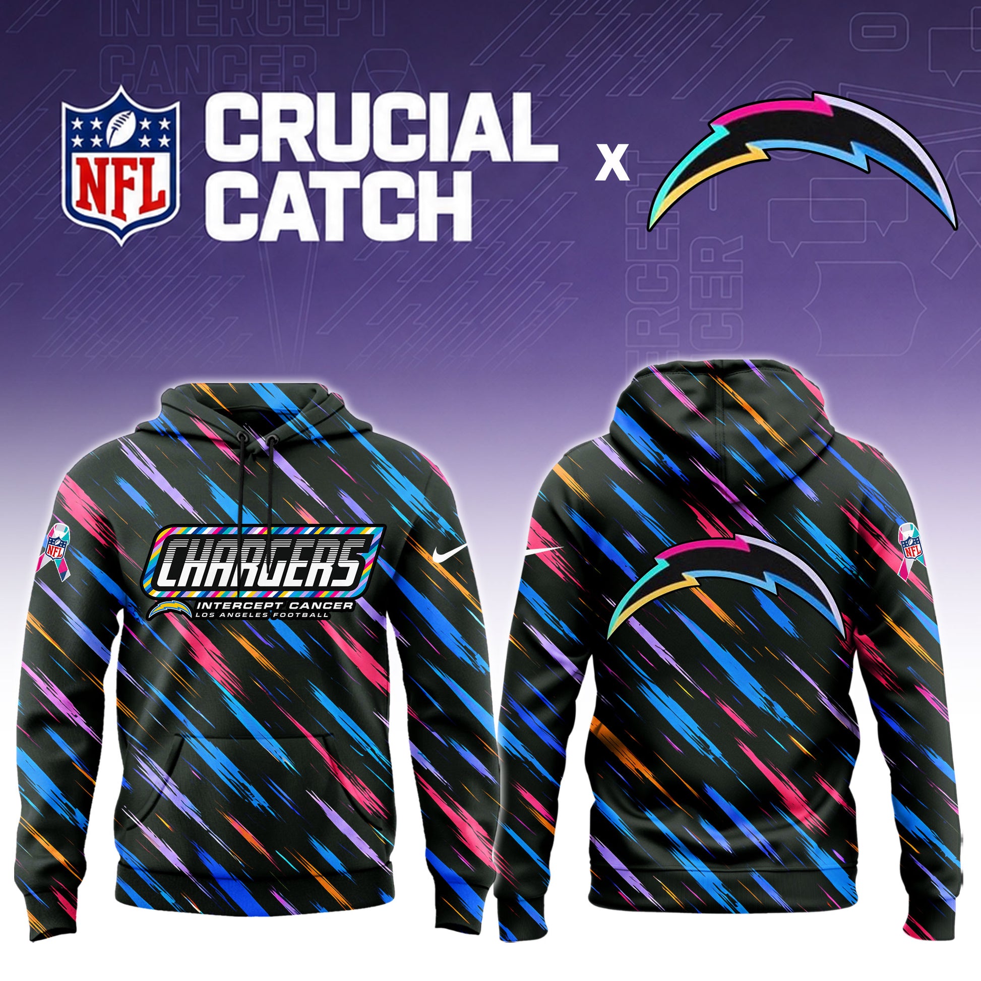 _LA.Chargers 2026 NFL Crucial Catch Limited Hoodie
