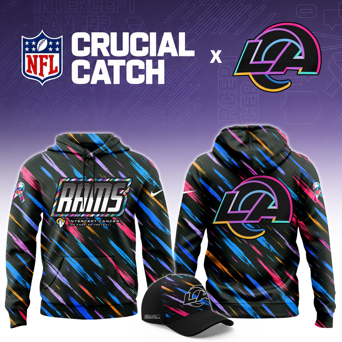 _LA.Rams 2026 NFL Crucial Catch Limited Hoodie