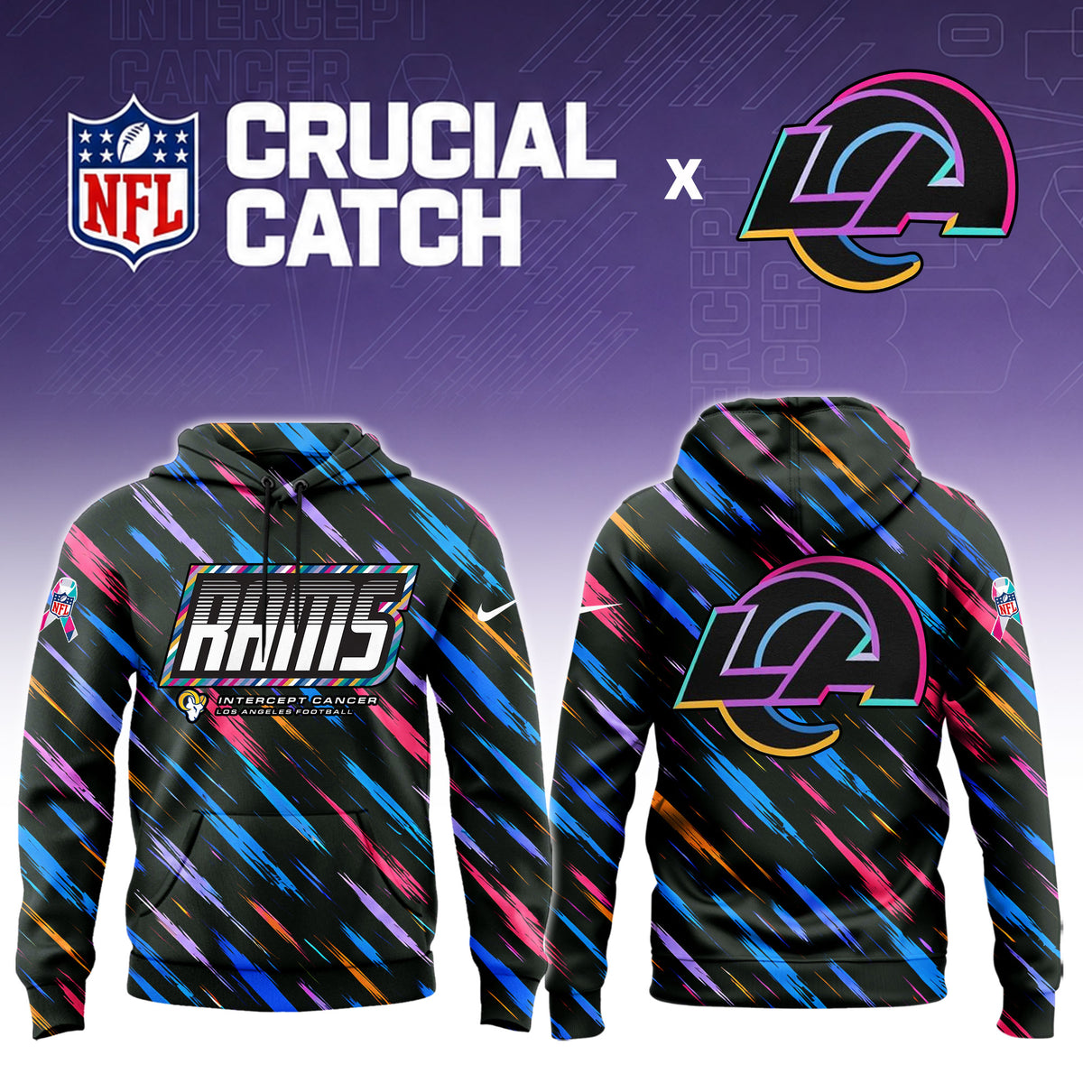 _LA.Rams 2026 NFL Crucial Catch Limited Hoodie