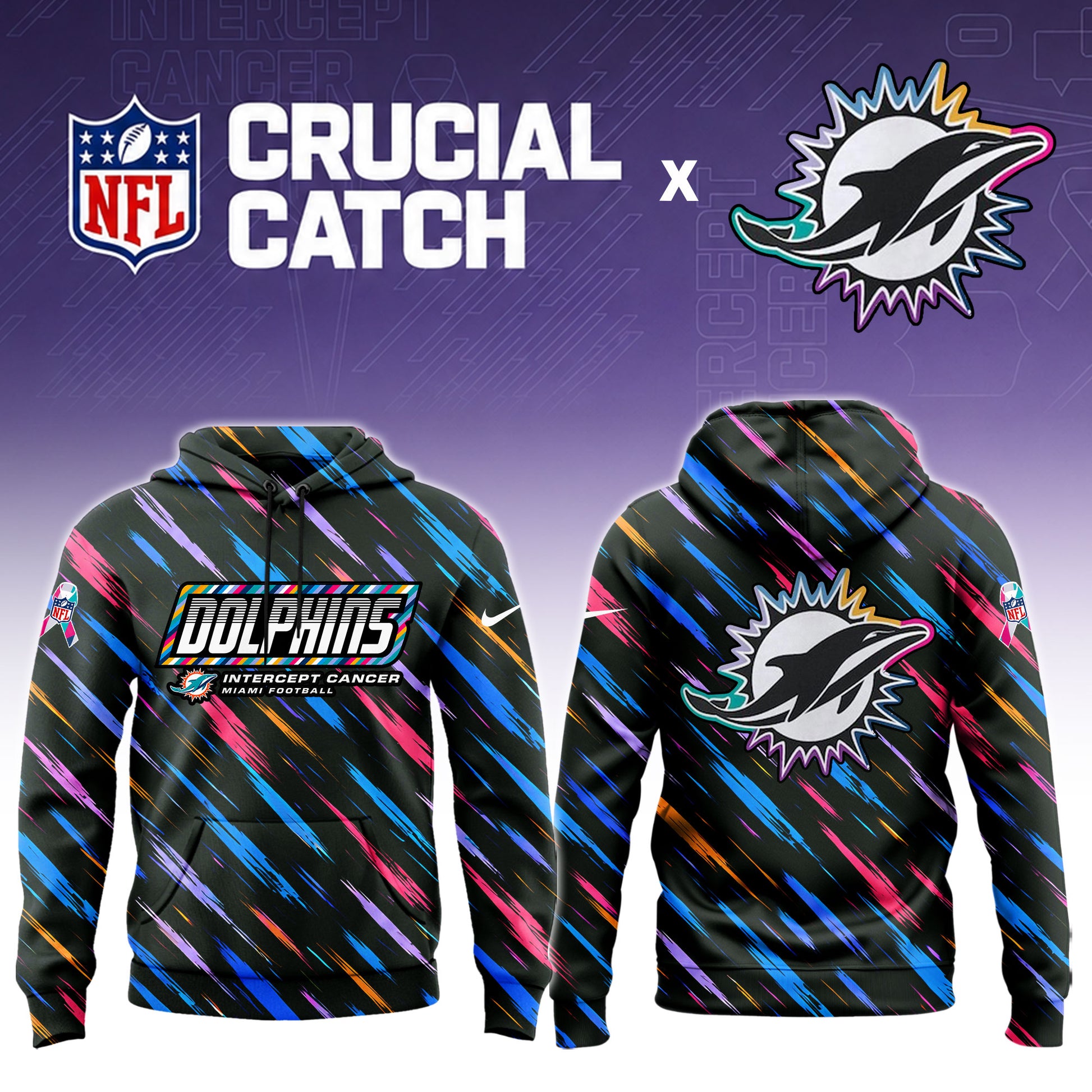 _M.Dolphins 2026 NFL Crucial Catch Limited Hoodie