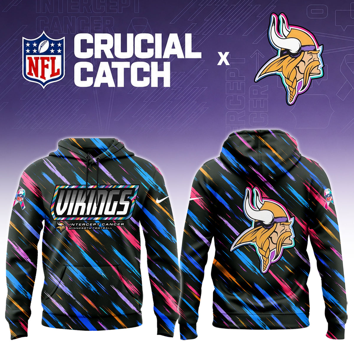 _M.Vikings 2026 NFL Crucial Catch Limited Hoodie