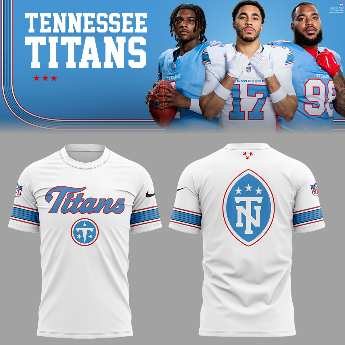 2026 Exclusive T-Shirt new logo Tennessee Titans For Fans!