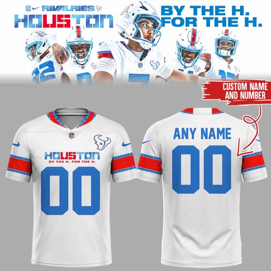 Limited Edition Rivalries By the H. For the H. Custom Jersey