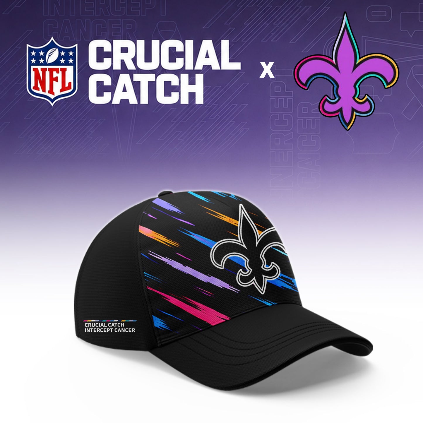 _NO.Saints 2026 NFL Crucial Catch Limited Hoodie