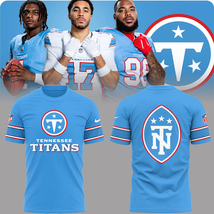 2026 Exclusive T-Shirt new logo Tennessee Titans For Fans!
