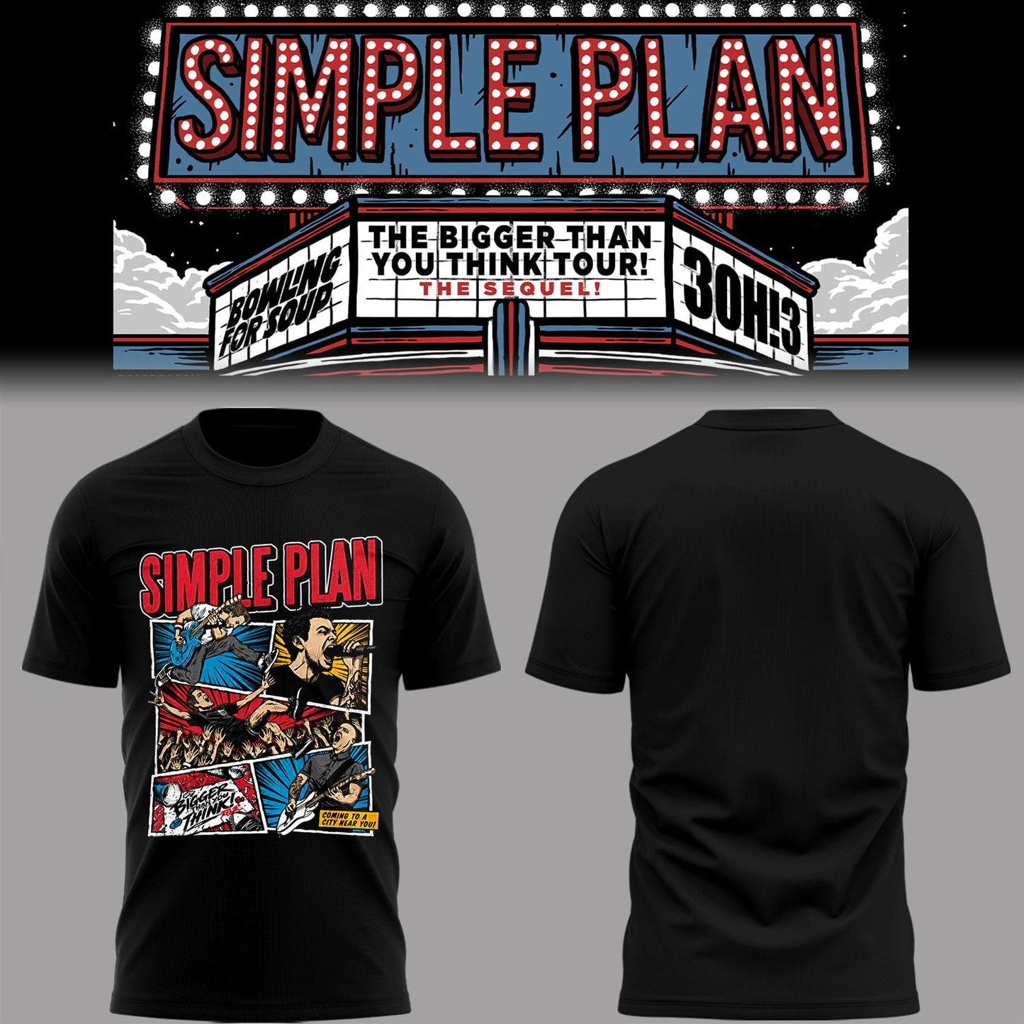 Limited Edition Bigger Than You Think! Tour Shirt