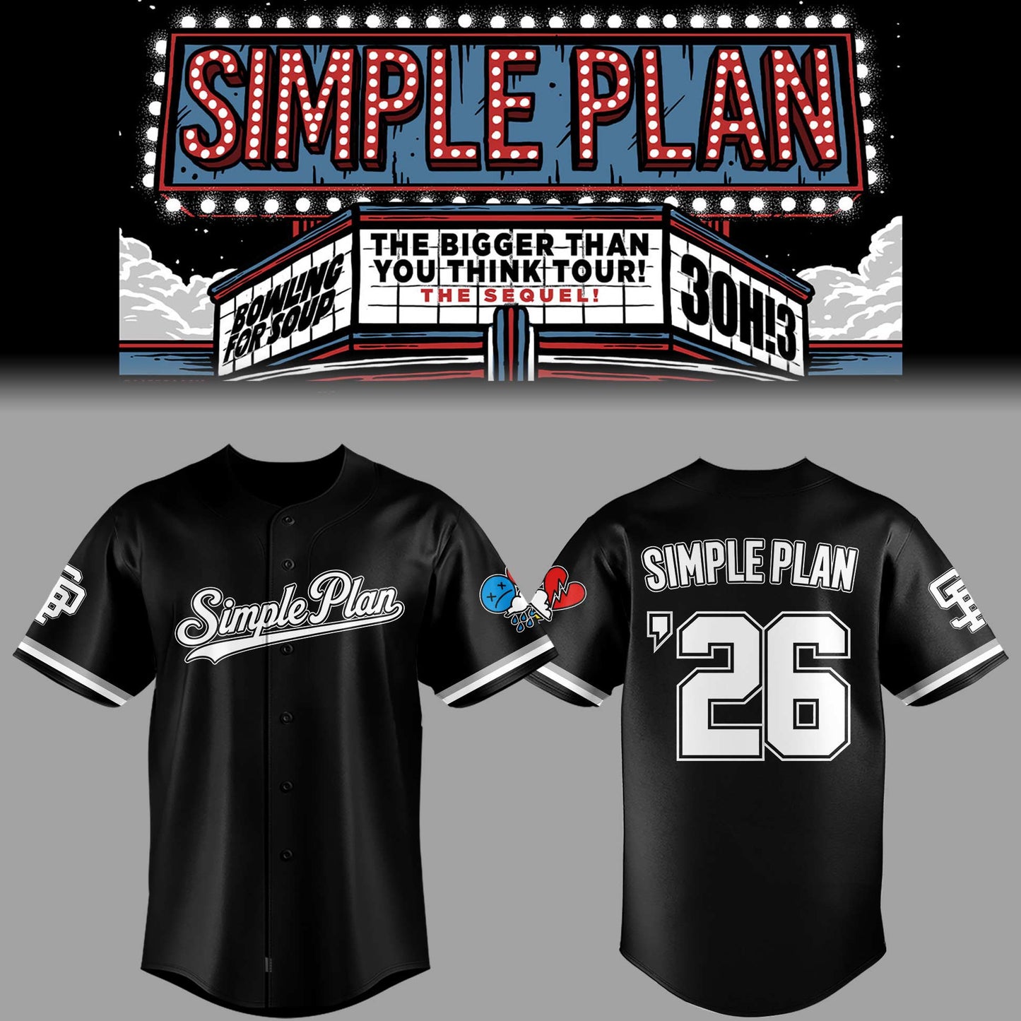 Limited Edition Bigger Than You Think! Tour Jersey