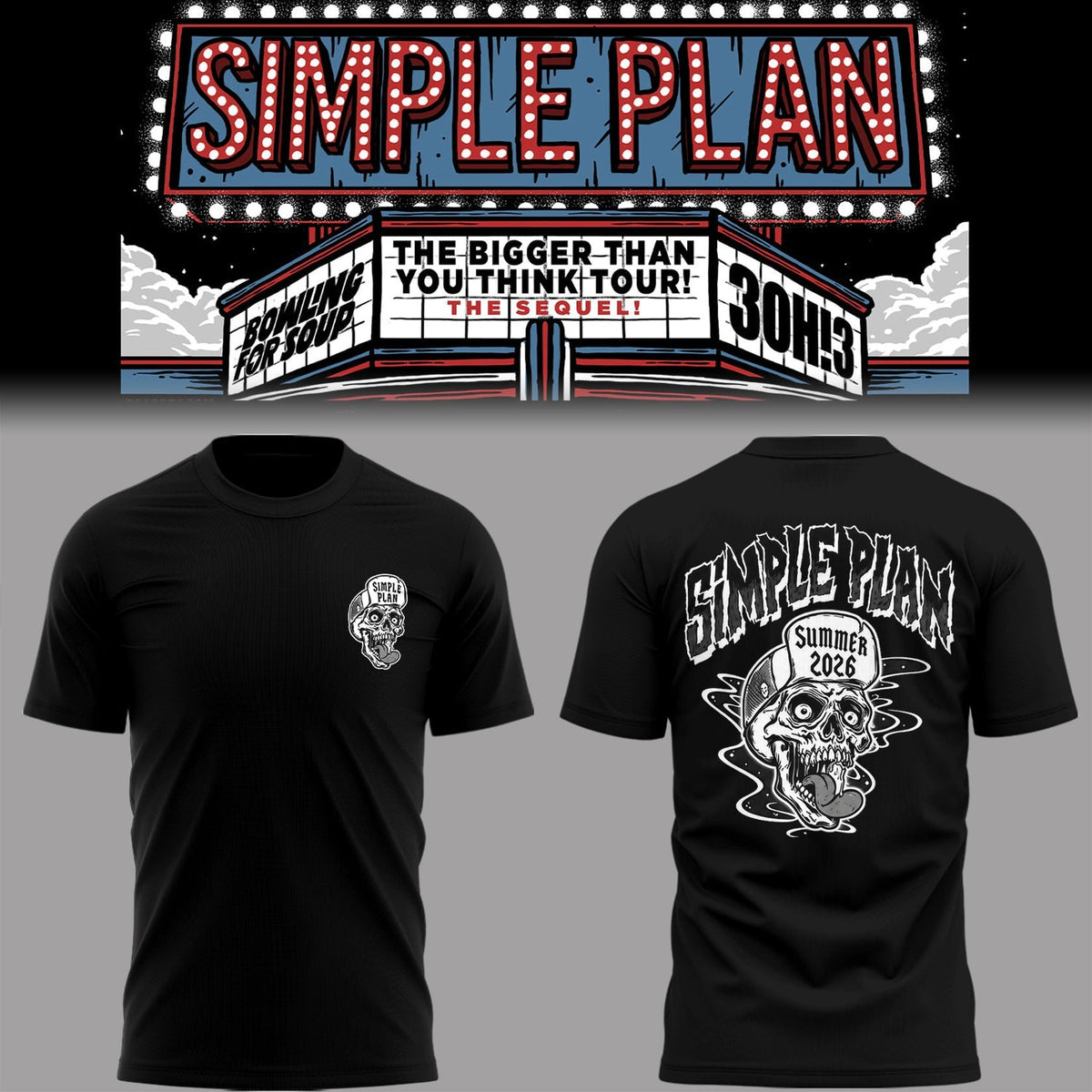 Limited Edition Bigger Than You Think! Tour Shirt