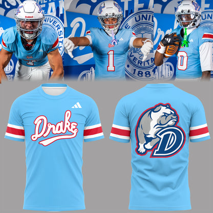 Limited Edition Powder Blue Throwback Shirt-PA082426008