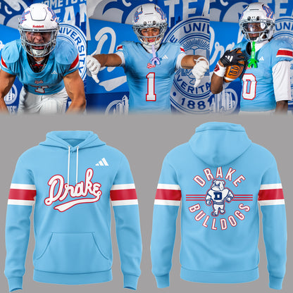 Limited Edition Powder Blue Throwback Hoodie-PA082426009