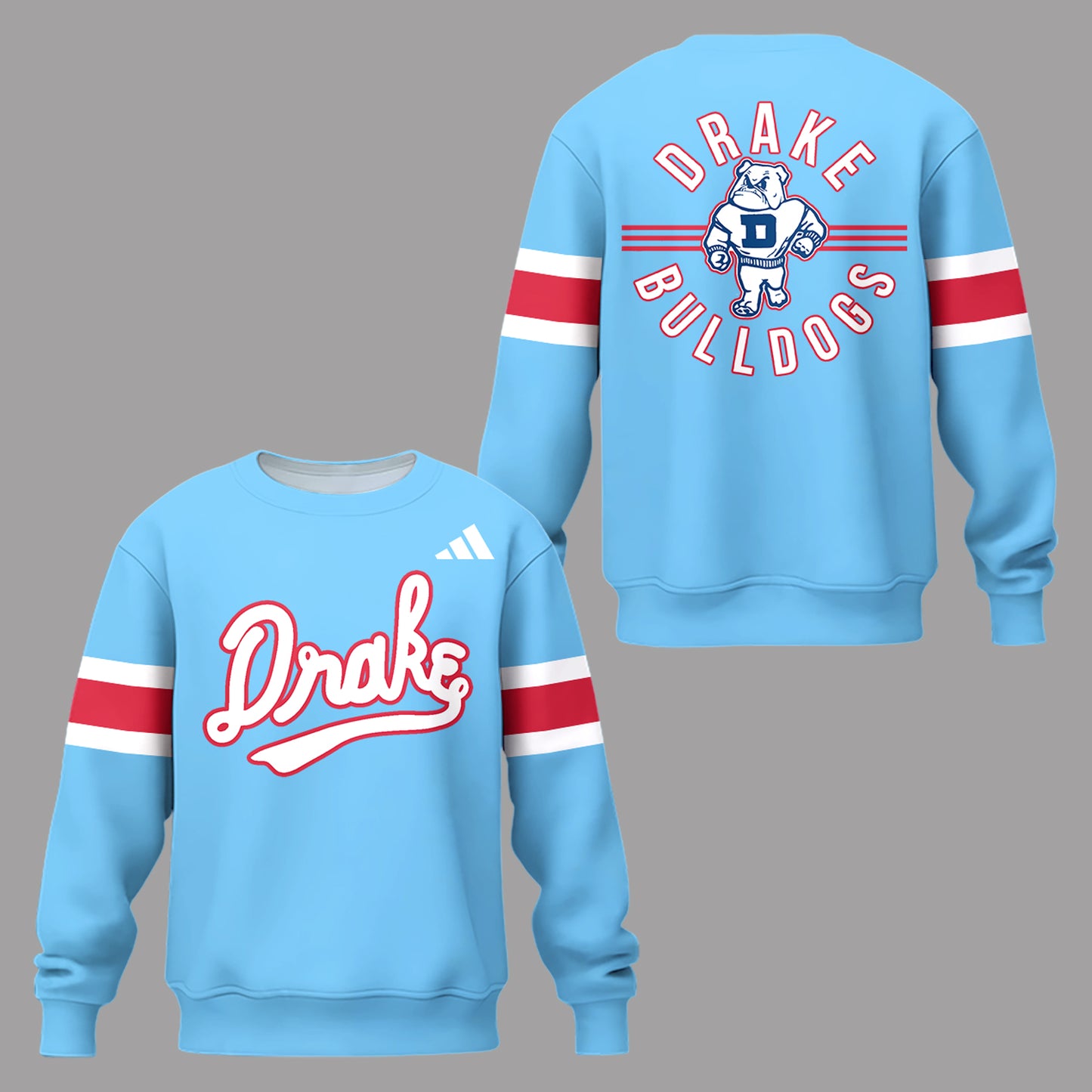 Limited Edition Powder Blue Throwback Sweatshirt-PA082526001