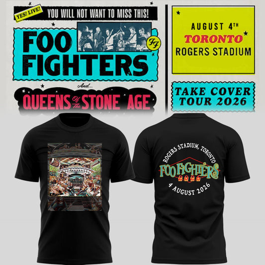 FF 🎸🎤 “Take Cover Tour 2026” TShirt