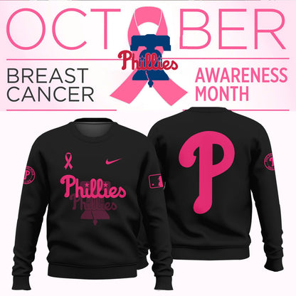 _Philadelphia Phillies - Breast cancer awareness month Shirt