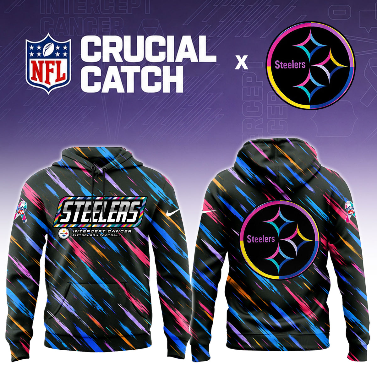 _P.Steelers 2026 NFL Crucial Catch Limited Hoodie