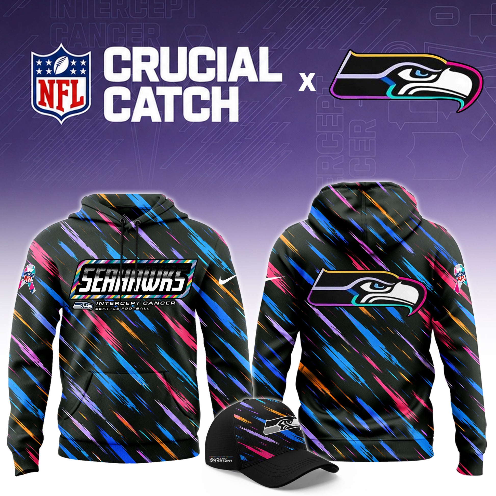 _S.Seahawks 2026 NFL Crucial Catch Limited Hoodie