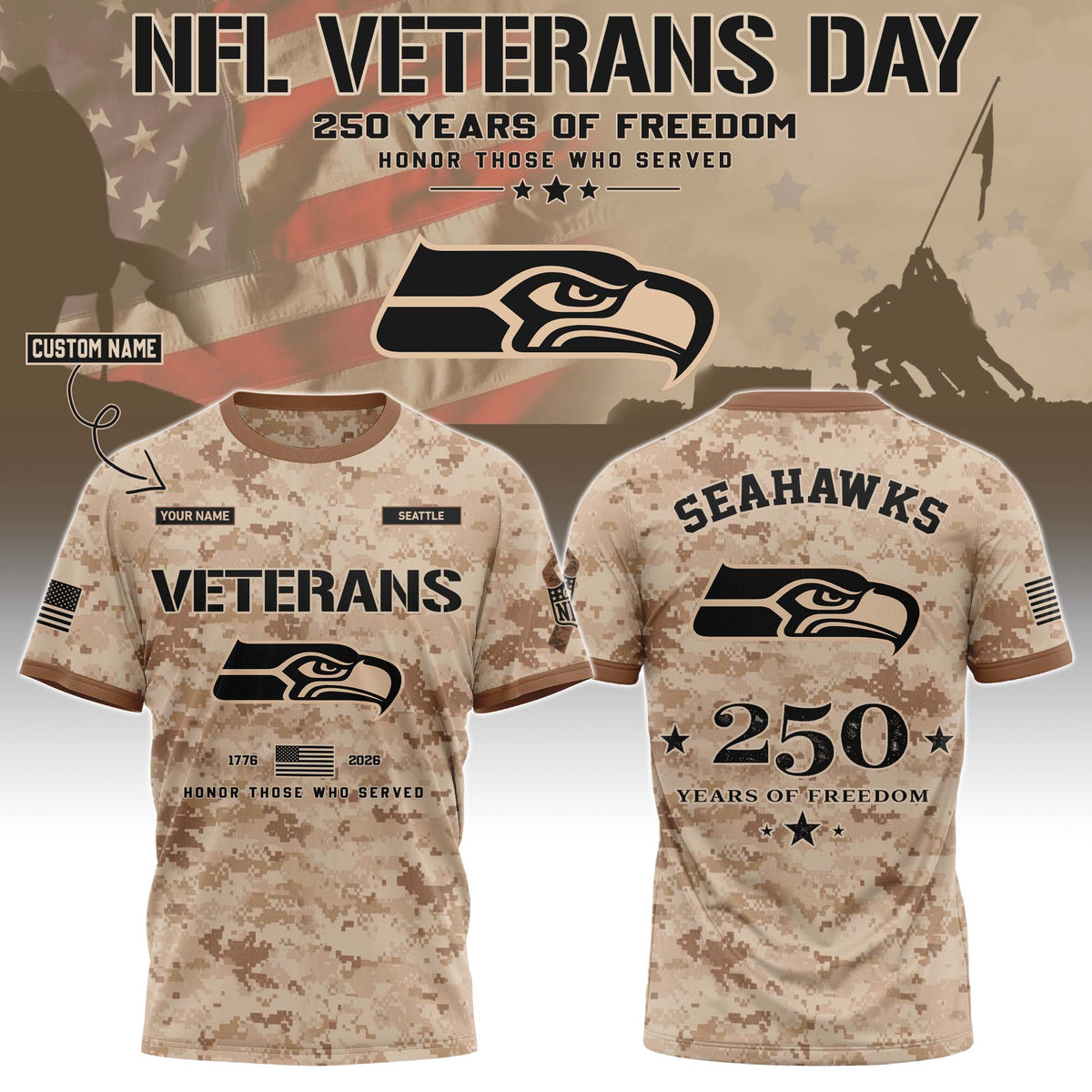 SEA Special Veterans Day 2026 Limited Edition T.shirt