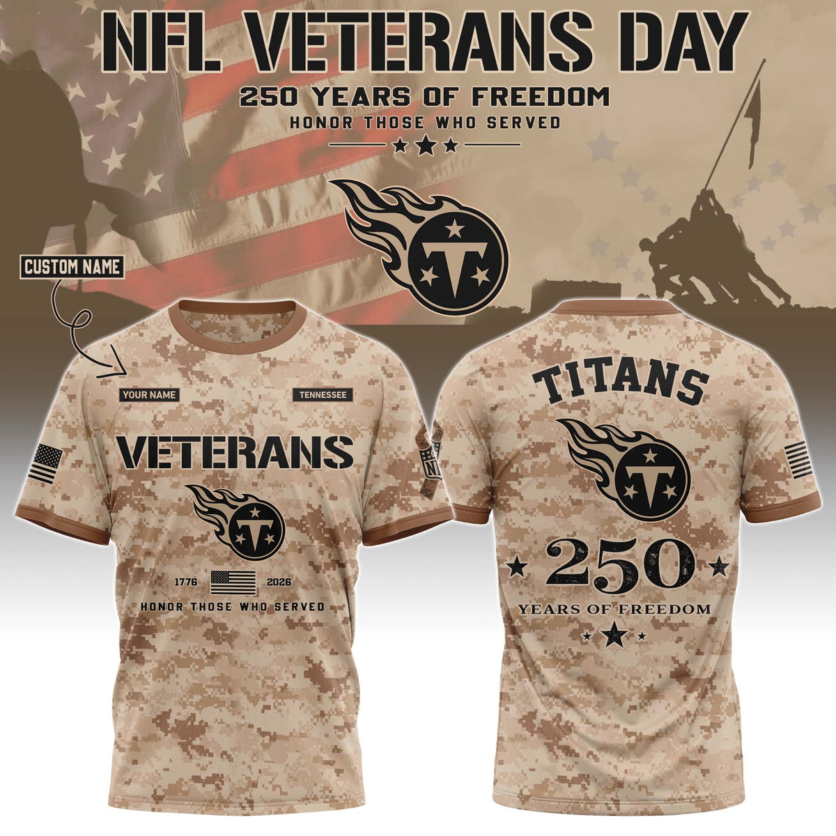 TEN Special Veterans Day 2026 Limited Edition T.shirt